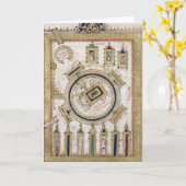 Carte La Grande Mosquée de La Mecque (Fleur jaune)