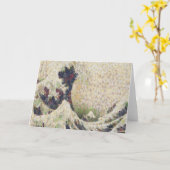 Carte La Grande Vague De Melon Honeydew Belle OEuvre D'A (Fleur jaune)