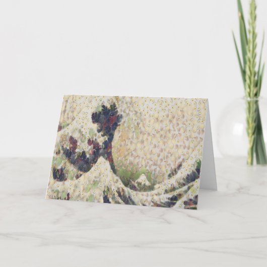 Carte La Grande Vague De Melon Honeydew Belle OEuvre D'A (Devant)