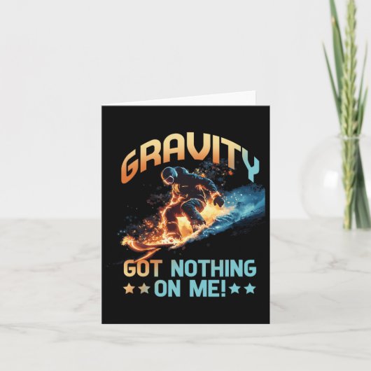 Carte La Gravité n'a rien de moi (Devant)