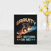 Carte La Gravité n'a rien de moi (Fleur jaune)