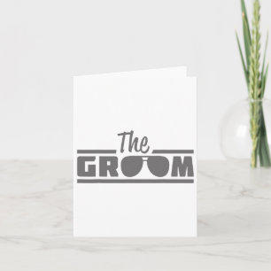 Carte La Groom Vintage Hommes Mariage Jour Groom À Être