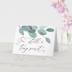 Carte La grossesse révèle aux grands-parents que je suis