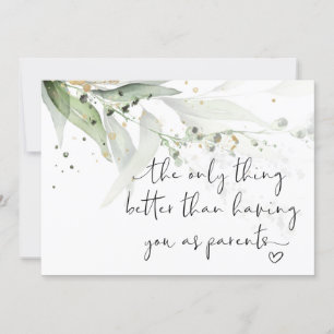 Carte La grossesse révèle aux grands-parents qu'on a un