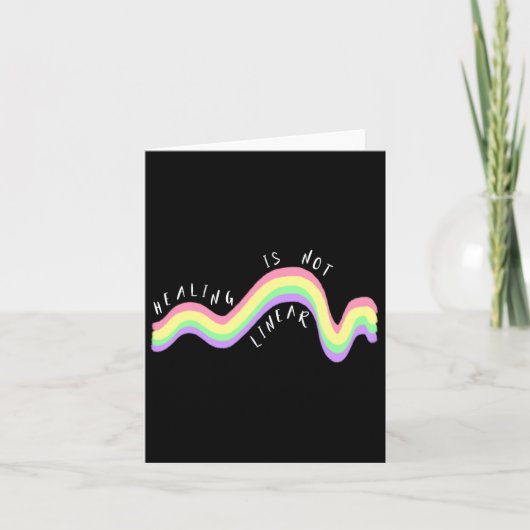 Carte La guérison du devis de santé n'est pas un arc-en- (Devant)