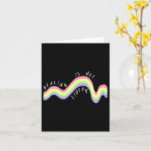 Carte La guérison du devis de santé n'est pas un arc-en- (Fleur jaune)