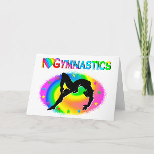 CARTE LA GYMNASTIQUE EST MA VIE