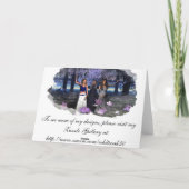 Carte La jeune fille, la mère et la vieille femme (Dos)