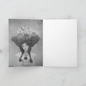 Carte La jeune fille romantique Reader avec des livres d (Intérieur)