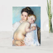 Carte La Jeune Mère | Mary Cassatt (Devant)