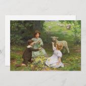 Carte La joie du printemps | Arthur John Elsley (Devant / Derrière)