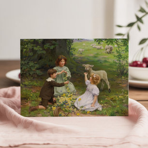 Carte La Joie du Printemps Arthur John Elsley
