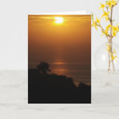 Carte La Jolla Sunset (Fleur jaune)