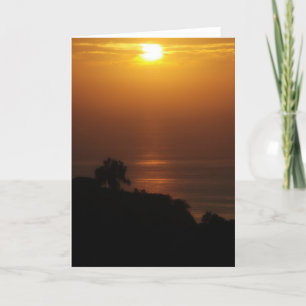 Carte La Jolla Sunset