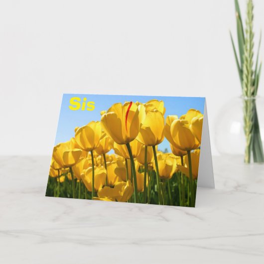 CARTE LA JOURNÉE DE LA MÈRE AMOUR SIS AVEC DES BUNCHES D (Devant)