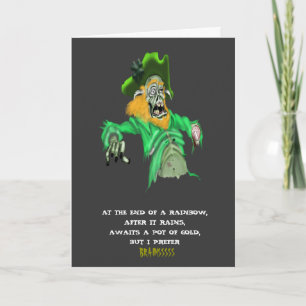 Carte la journée zombie st. patricks
