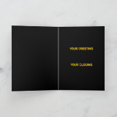 Carte La joyeuse sorcière d'Halloween en Chine (Intérieur)