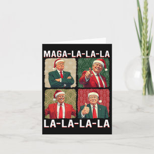 Carte La La Donald Trump Potus 47 Mauvais Noël 3