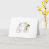 Carte là, là poumons (Fleur jaune)