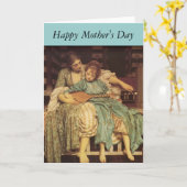 Carte La leçon de musique (Fleur jaune)