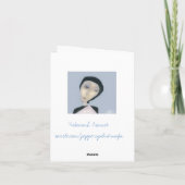 Carte La lettre (Dos)