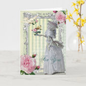 Carte La Lettre D'amour pour vous (Fleur jaune)