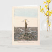 Carte La liberté illumine le monde | Charles Magnus (Fleur jaune)