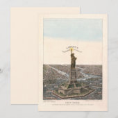 Carte La liberté illumine le monde | Charles Magnus (Devant / Derrière)