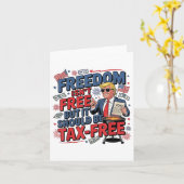 Carte La Liberté N'Est Pas Libre, Mais Elle Devrait Être (Fleur jaune)