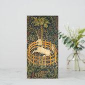 Carte La licorne en captivité (Debout devant)