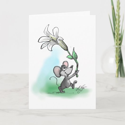 Carte La Lily de Pâques de Moe (Devant)