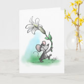 Carte La Lily de Pâques de Moe (Fleur jaune)