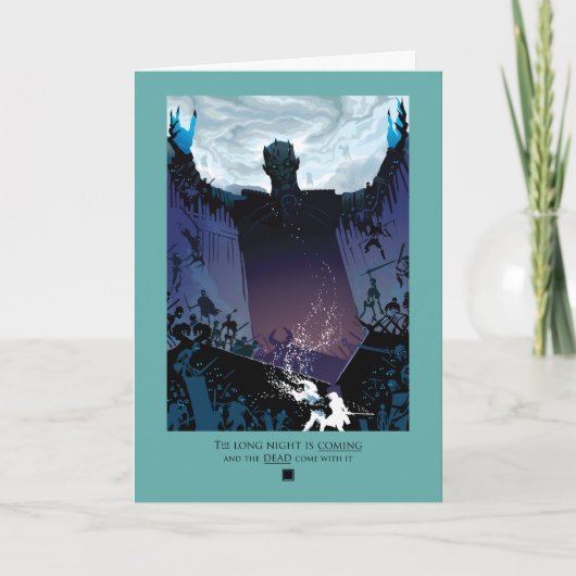 Carte La Longue Nuit Arrive (Devant)