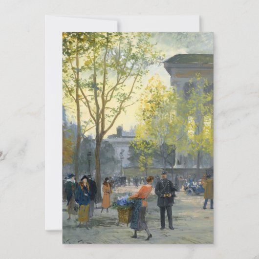 Carte La Madeleine | Victor Gabriel Gilbert (Devant)
