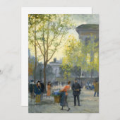 Carte La Madeleine | Victor Gabriel Gilbert (Devant / Derrière)