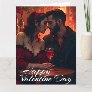Carte La magie de la Saint-Valentin avec le paroxysme ro
