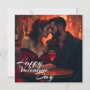 Carte La magie de la Saint-Valentin avec le paroxysme ro