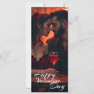 Carte La magie de la Saint-Valentin avec une tendresse r