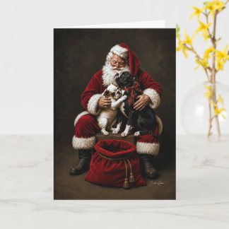 Carte La magie de l'amour de Noël