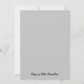 Carte "La Magie de l'hiver (Dos)