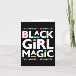 Carte La magie des filles noires Mélanine Histoire afro-