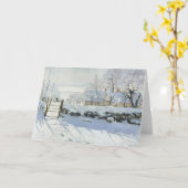 Carte La Magpie de Claude Monet (Fleur jaune)