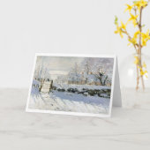 Carte La Magpie, Monet (Fleur jaune)