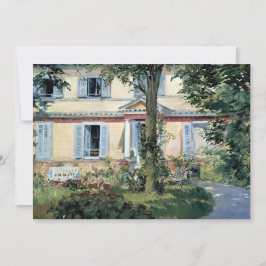 Carte La Maison de Rueil | Édouard Manet (Devant)