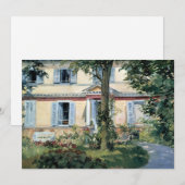 Carte La Maison de Rueil | Édouard Manet (Devant / Derrière)