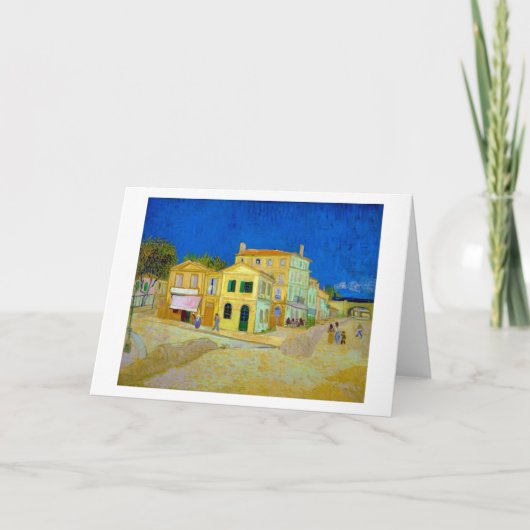 Carte La Maison Jaune, Van Gogh (Devant)