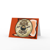 La MAMAN INSTANTANÉE ajoutent juste le CAFÉ (et un