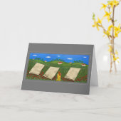 Carte La manière il était (Fleur jaune)