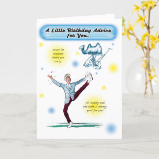 Carte La Marche Lui Fera Un Bon Anniversaire Fou