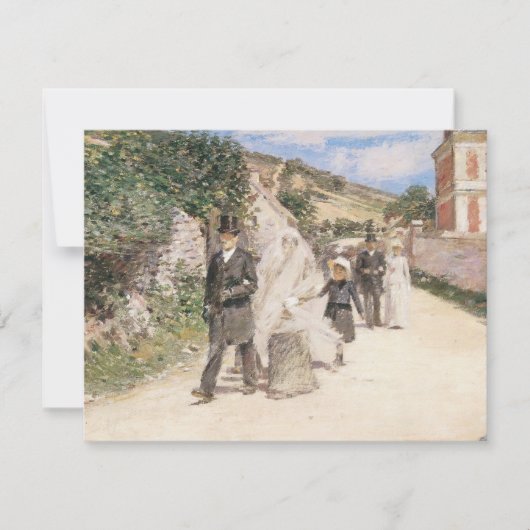 Carte La Marche Mariage de Robinson, mariés Vintages (Devant)